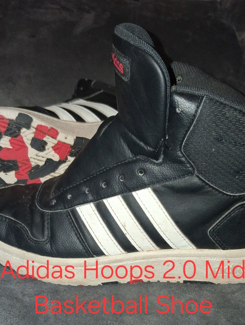 Adidas Hoops 2.0 Mid Youth/big Kids Shoe